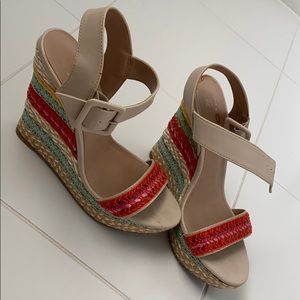 Mix No. 6 multi colored wedges
